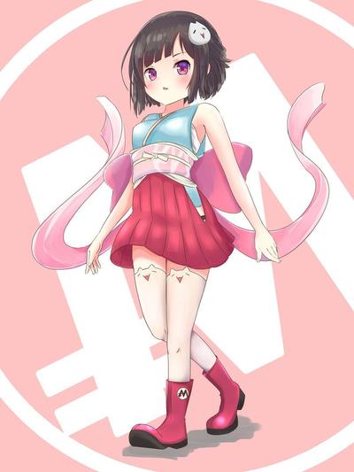 某暗号通貨イメージキャラクター