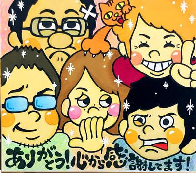 結婚式似顔絵イラスト