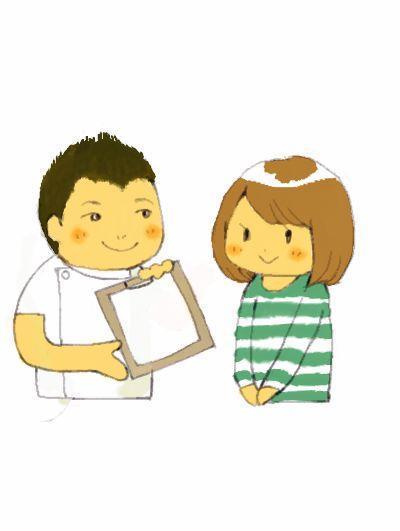 簡単な問診と検査を行います