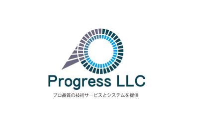 Progress LLC様ロゴデザイン