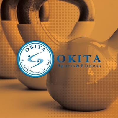 OKITA sports＆fitness・ロゴ