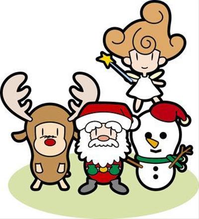 年賀ハガキ等の作成素材集イラスト