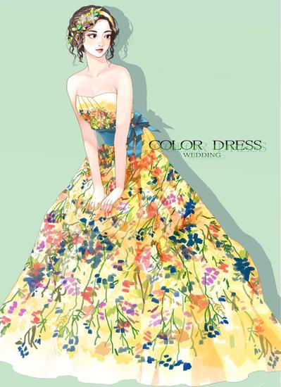 COLOR DRESS