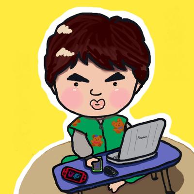 似顔絵バースディカード2