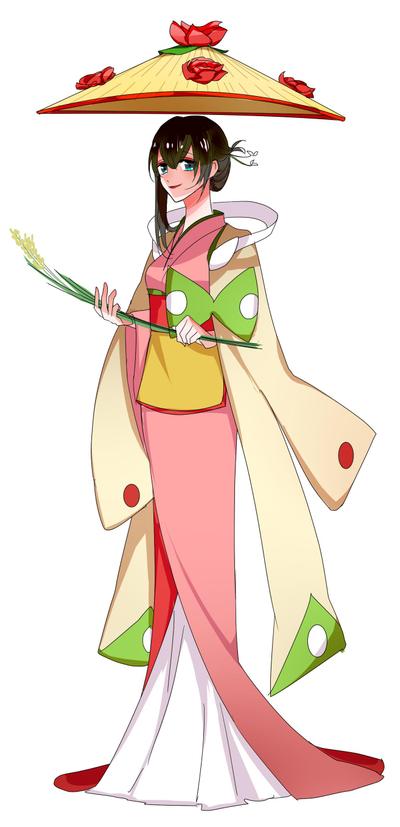 ブランド米の擬人化