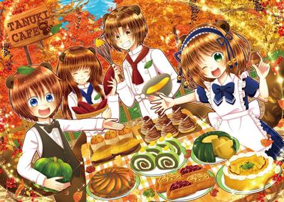 たぬきカフェへようこそ♪