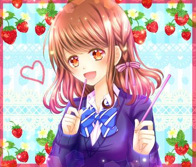 【ポッキーの日】いちごポッキー食べる？