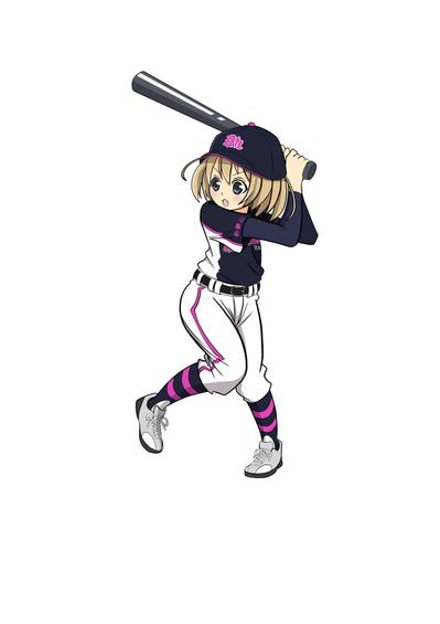 女の子×野球