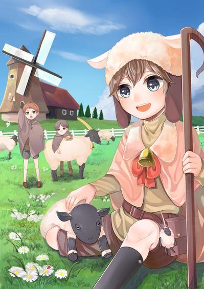 羊飼いの少年