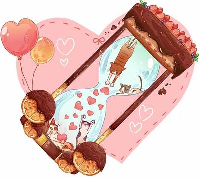にゃんことバレンタイン