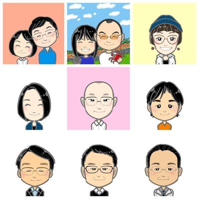 似顔絵制作