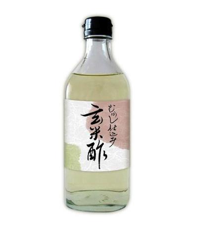 「むかし仕込み 玄米酢」昔ながらの製法で丹念に作られたお酢の商品ロゴとして制作(sample)