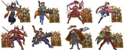 箱舟英雄伝説登場キャラ＋装備アイテム