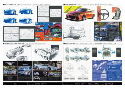 自動車エアロパーツデザイン等（その1）