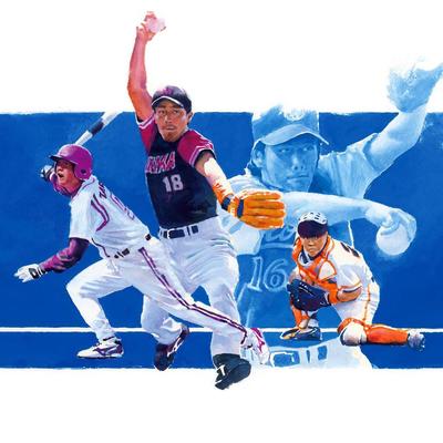 ソフトボール国際大会用ポスター（男子）