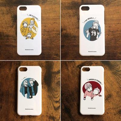 似顔絵スマホケース