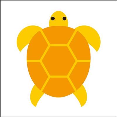 ウミガメのイラスト