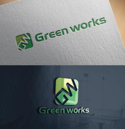 Greenworks（株）人材派遣会社ロゴデザイン案