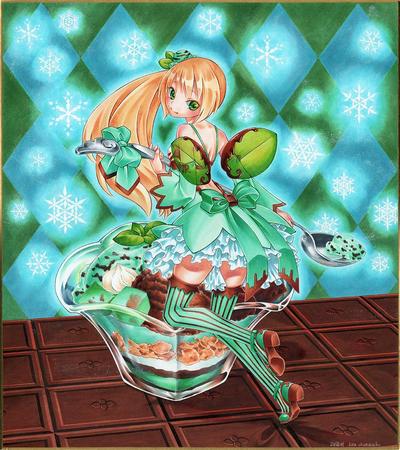 チョコミントの妖精