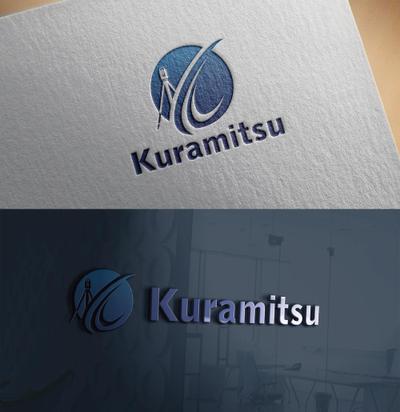 測量設計会社 Kuramitsu様ロゴデザイン案