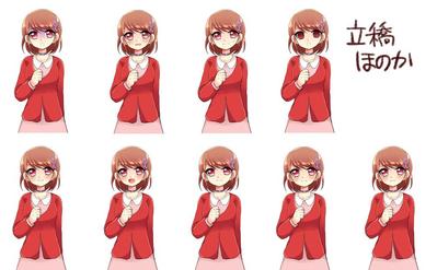 TRPGで使用した探索者のキャラクターデザイン