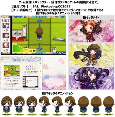 実際に制作したゲーム画像