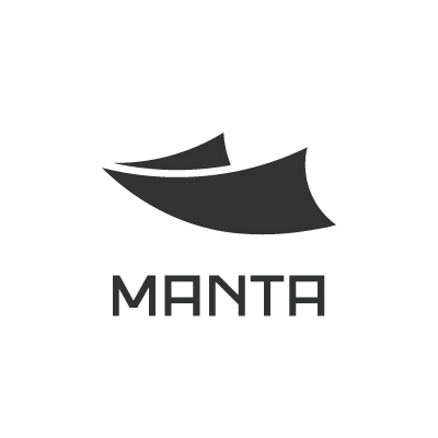 木原産業㈱様 新商品「MANTA」ロゴ