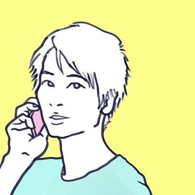 ココナラで受注した似顔絵アイコン