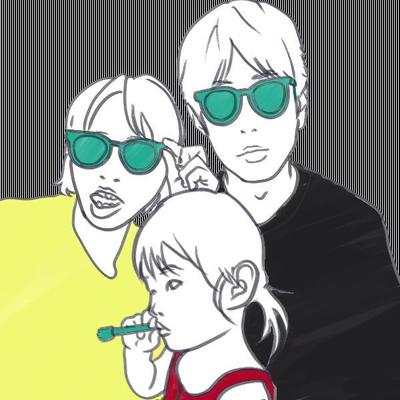 ココナラで受注した似顔絵アイコン