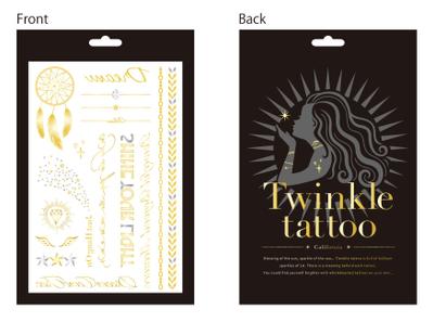 Twinkle Tattoo パッケージ&タトゥシールデザイン
