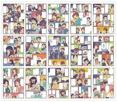 １P漫画の製作