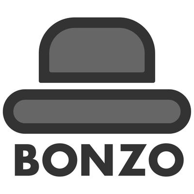 BONZO モノクロデザインTシャツ専門店ロゴ