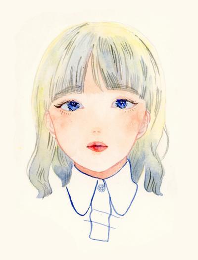 人物画(水彩)
