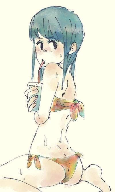 水着女の子