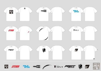 【FAST LOGO】ロゴデザインサンプル（Tシャツロゴ集）