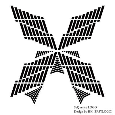 【FAST LOGO】ロゴデザインサンプル（バタフライ）