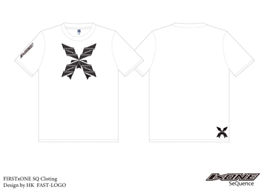 【FAST LOGO】ロゴデザインサンプル（バタフライ）Tシャツロゴ