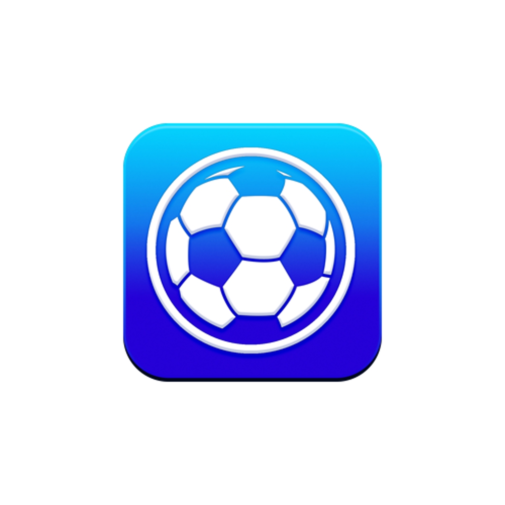 サッカーアプリのアイコン