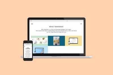 自分のポートフォリオサイト