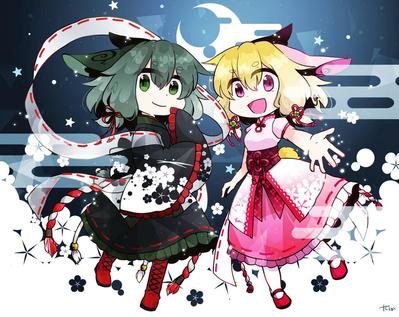 和＆中華なウサギキャラ