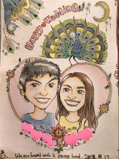結婚祝いイラスト