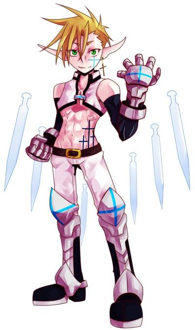 エルフ少年立ち絵サンプル