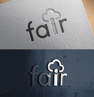 クラウド人事評価システム「fair」様 ロゴデザイン案