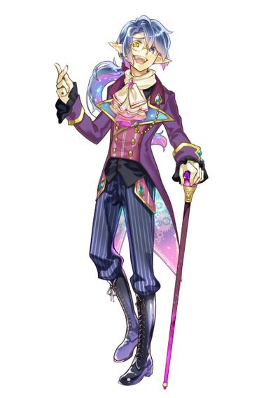 『紳士(ではない)』をモチーフにキャラクターデザイン