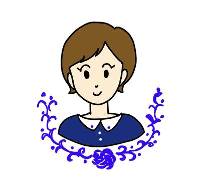 シンプルな似顔絵イラスト