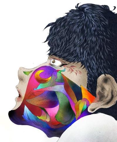 道化師と薔薇