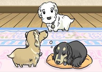 ワンちゃんの「似顔絵」