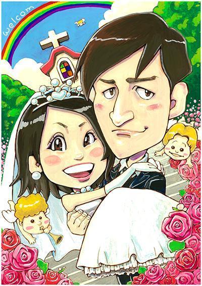 似顔絵制作