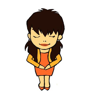 主婦をテーマにしたキャラクターデザイン