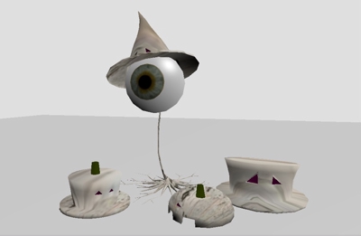 3Dモデル「植物系生物(ハロウィン仕様)」